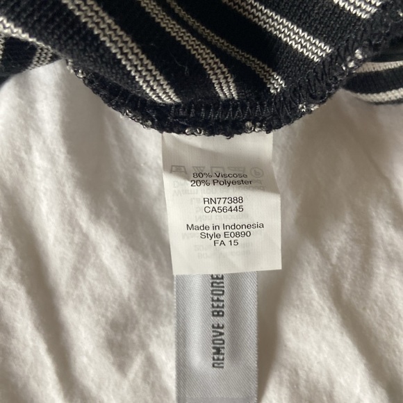 EUC Madewell Striped Skater Dress - Picture 5 of 10